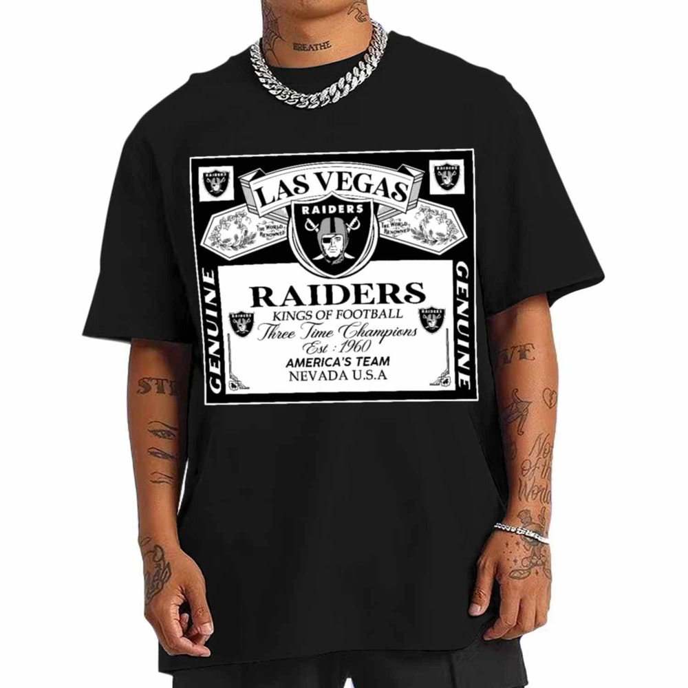 Las Vegas Raiders Shirt Black